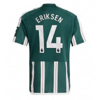 Manchester United Christian Eriksen #14 Vonkajší futbalový dres 2023-24 Krátky Rukáv